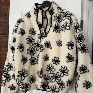 Parke Fleece Sweater in S/M